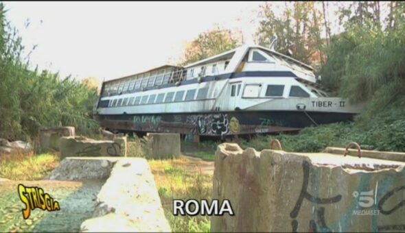 Il barcone sul Tevere