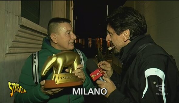 Tapiro d'oro a Stefano Gabbana