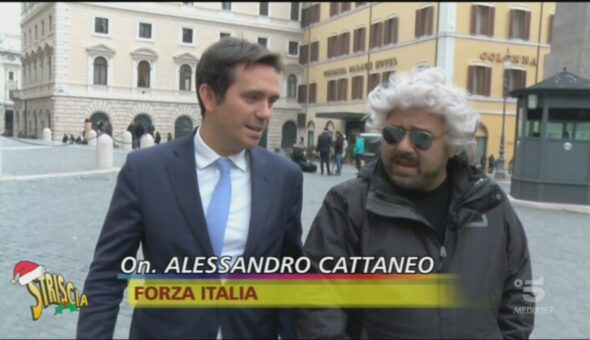 Beppe Grillo scatenato