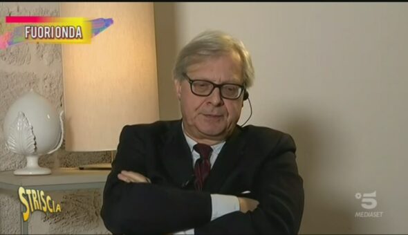 Sgarbi furioso e la lite con Mughini