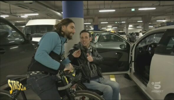 Posto auto riservato ai disabili a Roma