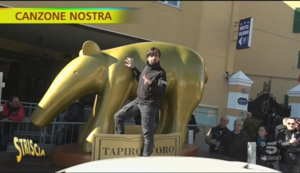 Il Tapirone d'oro sempre più vispo a Sanremo