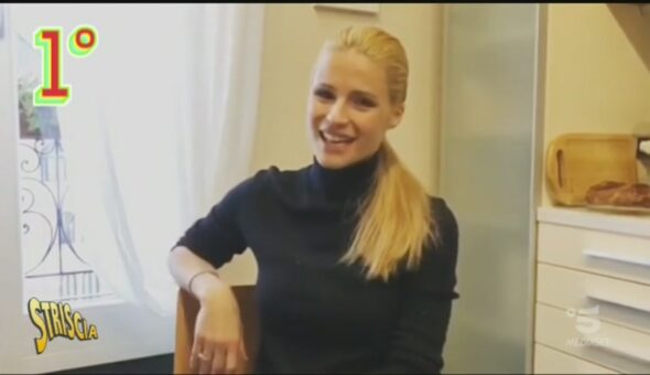 Spetteguless con Michelle Hunziker