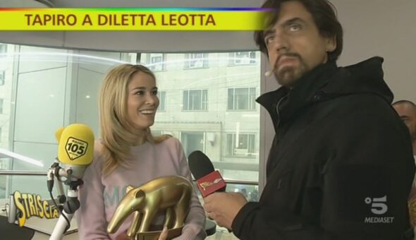 Diletta Leotta, Tapiro d'oro per seno e lato B