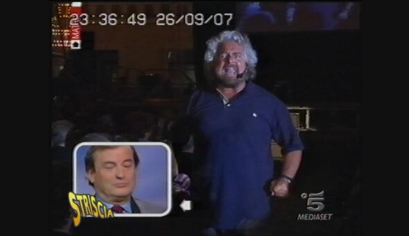 La parodia di Grillo