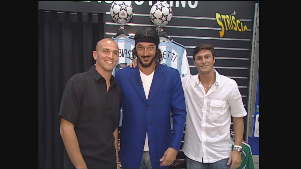 Il vendicatore dei calciatori Striscia la notizia