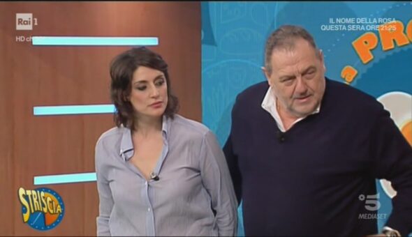 Elisa Isoardi e Gianfranco Vissani