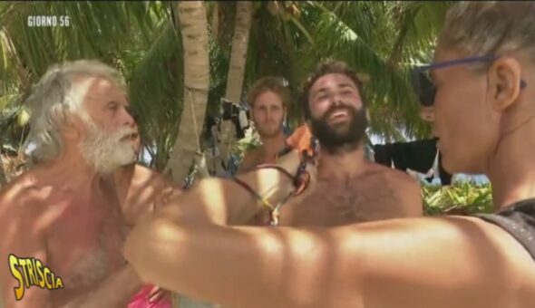 Isola dei Famosi, è scontro tra Riccardo Fogli e Luca Vismara