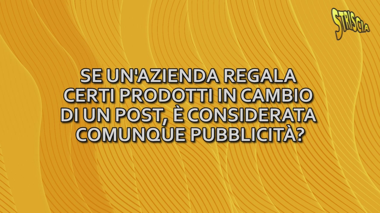 Moderna Forma Di Pubblicità A Basso Costo Se un’azienda regala certi prodotti in cambio di un post, è considerata