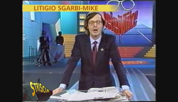 Lite Sgarbi Mike Bongiorno