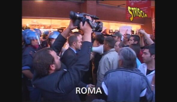 Manifestazione contro il Festival di Roma