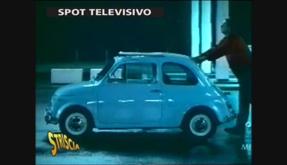 Errore nello spot Fiat 500