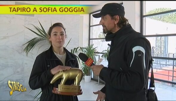Tapiro d'oro a Sofia Goggia