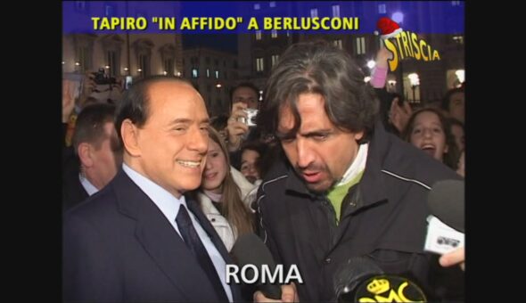 Tapiro d'oro in affido a Silvio Berlusconi