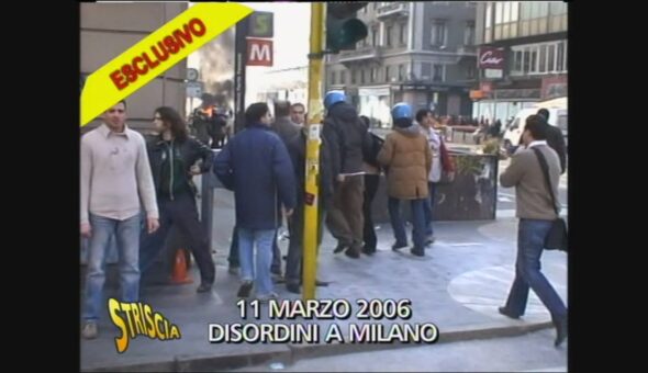 Disordini a Milano