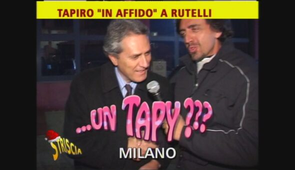 Tapiro in affido a Rutelli