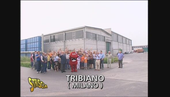 Il Gabibbo a Tribiano