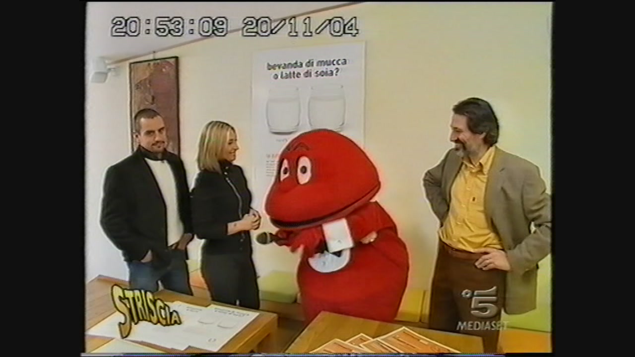 Il gabibbo a Rimini Striscia la notizia