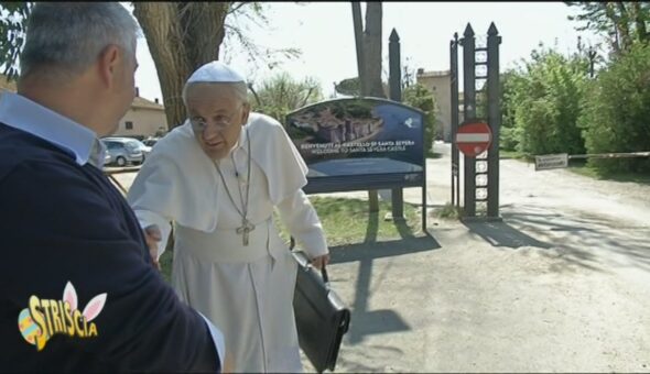 Pasquetta con Papa Francesco