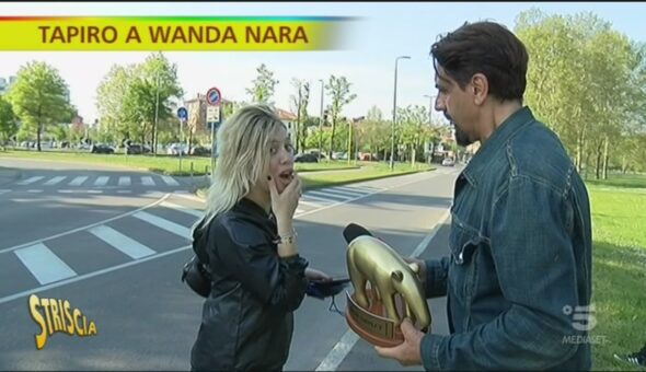 Tapiro d'oro a Wanda Nara