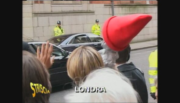 Patrick a Londra sulle orme di Carlo