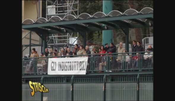 Cristiano Militello allo stadio