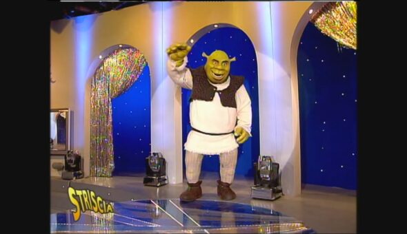 Shrek in studio