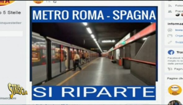 La metropolitana di Roma riaperta