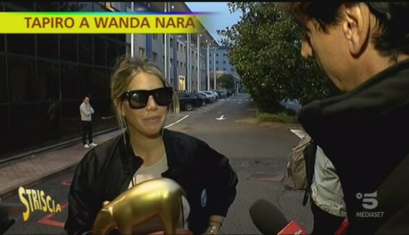 Tapiro d'oro a Wanda Nara