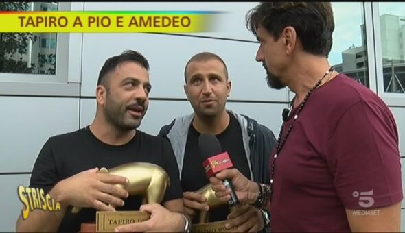 Tapiro d'oro a Pio e Amedeo