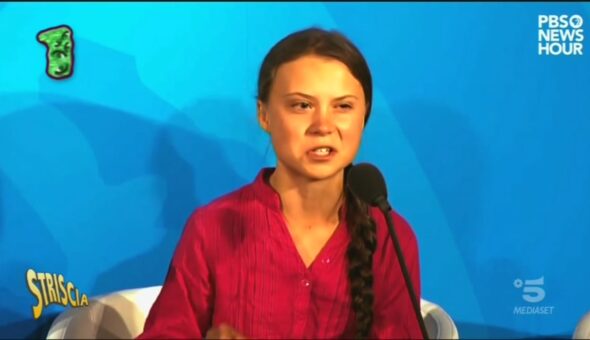 I Nuovi Mostri con Greta Thunberg