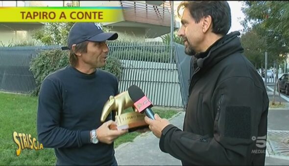 Tapiro d'oro ad Antonio Conte