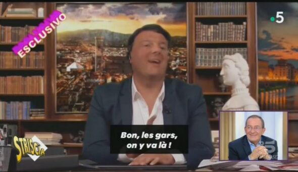 La TV francese e Renzi