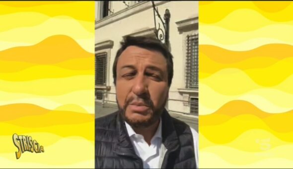 Matteo Salvini in libera uscita