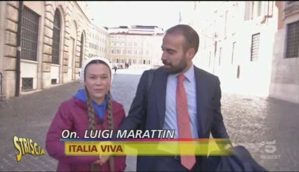 Greta Thunberg a Roma