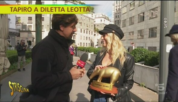 Tapiro d'oro a Diletta Leotta
