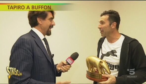 Tapiro d'oro a Buffon