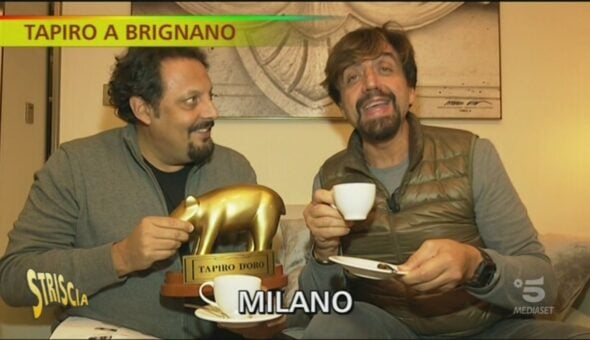 Tapiro d'oro a Enrico Brignano