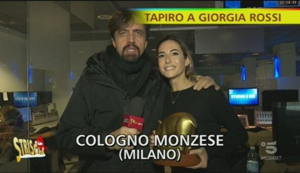 Tapiro d'oro a Giorgia Rossi