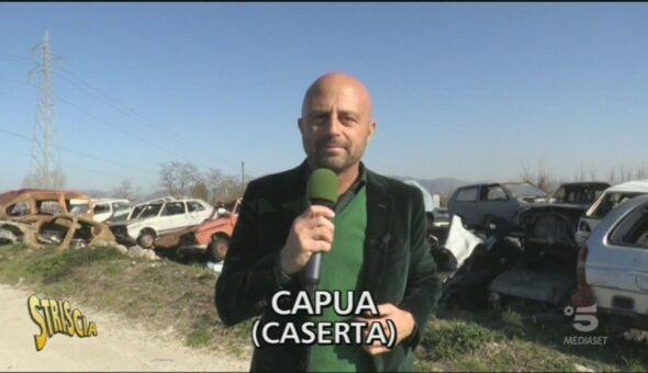 Deposito di auto abbandonate a Capua