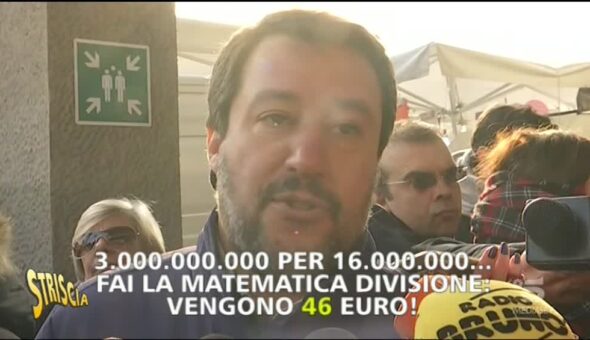 La matematica secondo Salvini