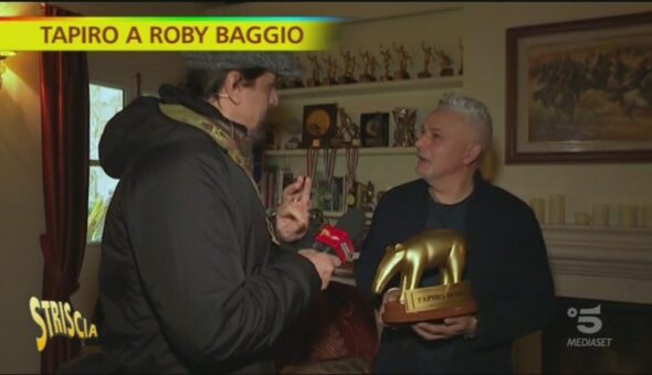 Tapiro a Roberto Baggio e Luigi Contu