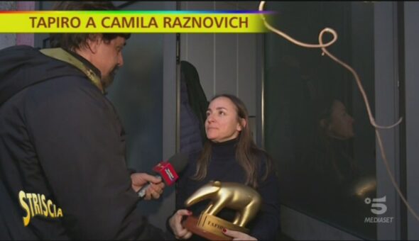 Tapiro d'oro a Camila Raznovich