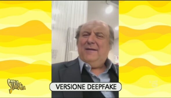 Il deepfake di Gerry Scotti