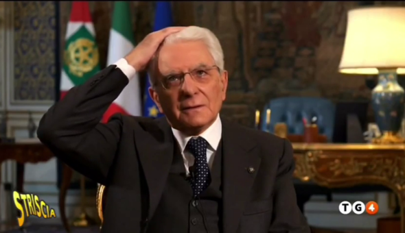 Il fuorionda del Presidente Mattarella mandato per errore