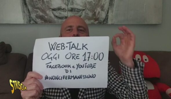 Venerdì 17, Luca Abete live sui social con un web-talk insieme agli studenti italiani