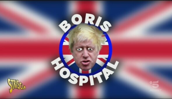 Boris Hospital, il Covid se fossimo al Benny Hill Show