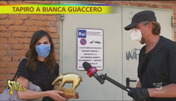 Tapiro d'oro a Bianca Guaccero