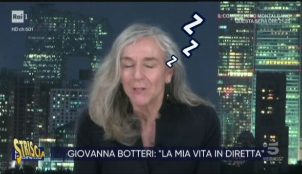 Quando dorme Giovanna Botteri? I dubbi su alcuni collegamenti