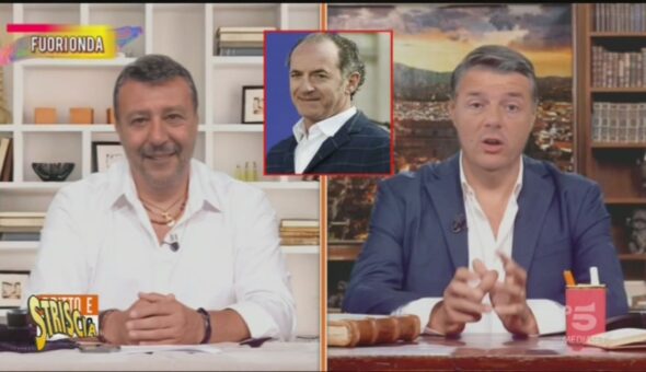 Il botta e risposta tra Renzi e Salvini
